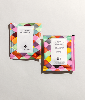 English Breakfast eco pyramid teabag sachets – Art of Tea