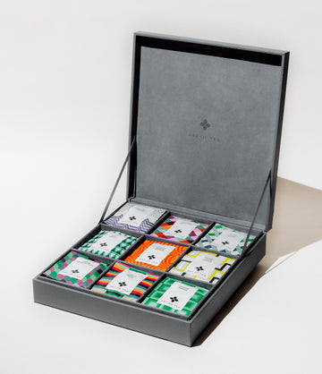 Assorted teabag sachet 9-section gift box – Art of Tea